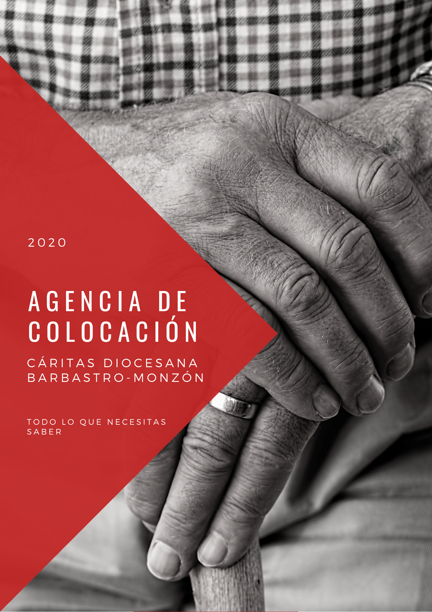 EDICIÓN DE DÍPTICO DE LA AGENCIA DE COLOCACIÓN BARMON