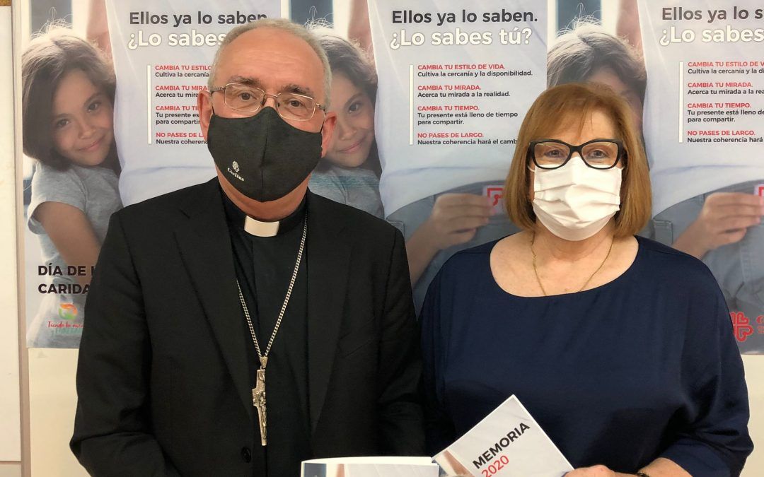 PRESENTACIÓN MEMORIA 2020: Cáritas Diocesana acompañó a 7.432 personas y aumentó sus ayudas un 22%