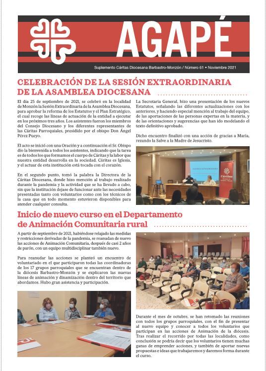 AGAPE OCTUBRE 2021