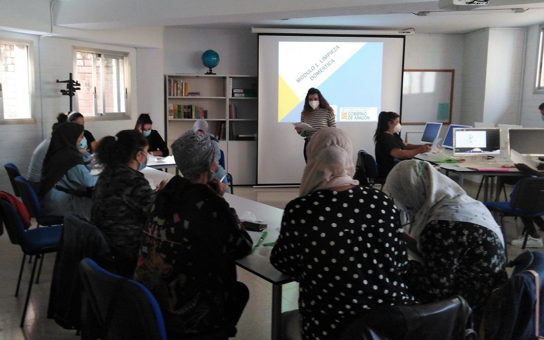 FINAL DE CURSO LIMPIEZA DOMESTICA, EDIFICIOS Y LOCALES, Y ELECTRICIDAD BÁSICA