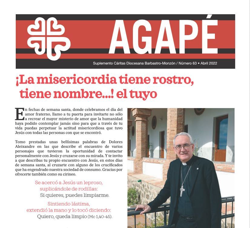 BOLETIN AGAPE ABRIL 2022