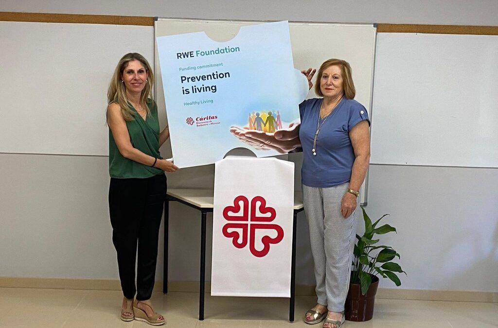 La Fundación RWE aporta 230.437 euros al proyecto «Prevenir es vivir» de Cáritas Diocesana de Barbastro Monzón