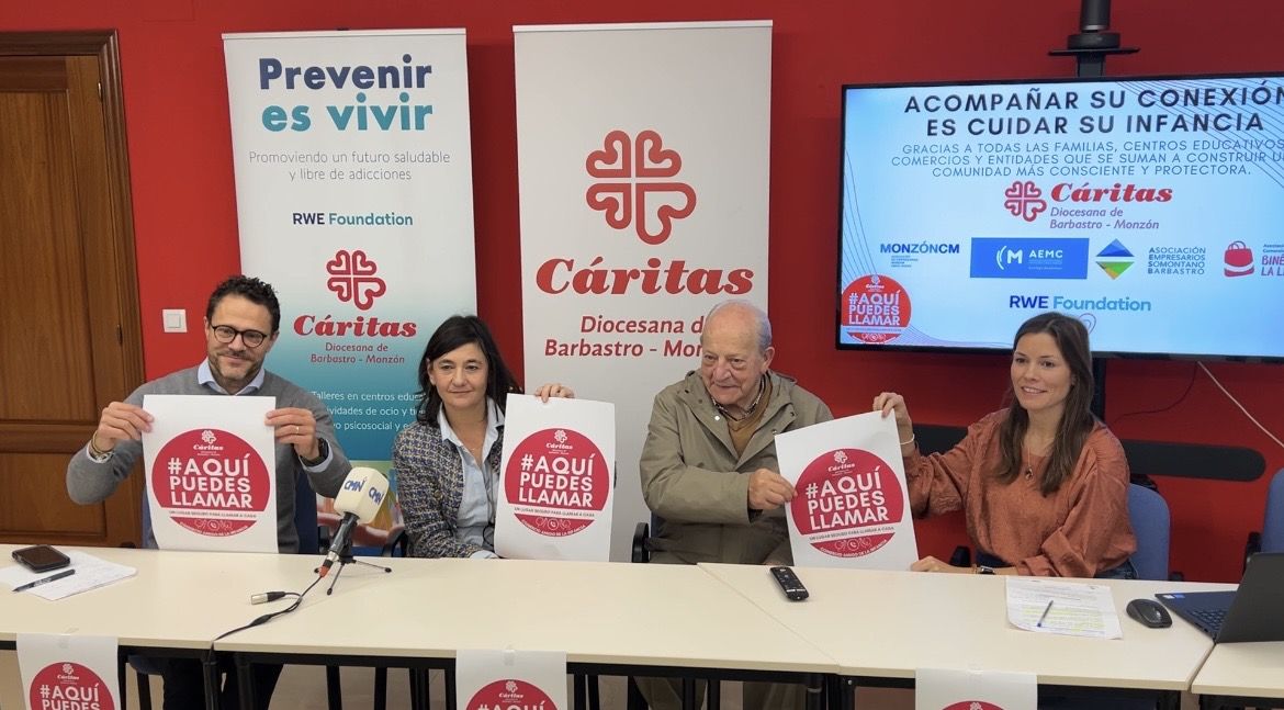 Presentación de la campaña #AquíPuedesLlamar