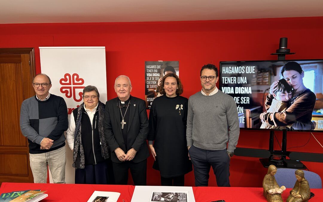 Cáritas Diocesana Barbastro-Monzón invita a “hacer que tener una vida digna deje de ser cuestión de suerte” en su campaña de Navidad 2025