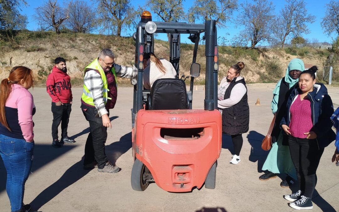 25 personas de Barbastro  y Comarca mejoran sus oportunidades laborales gracias al programa Inclusión Activa 2025