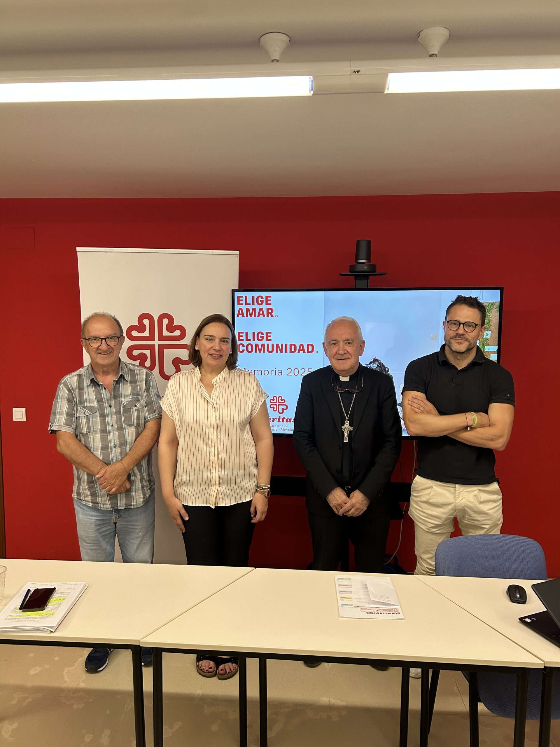 Cáritas Diocesana de Barbastro-Monzón acompañó a 10.276 personas en 2025 gracias al compromiso de toda la comunidad